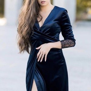 Zara Velvet Dress